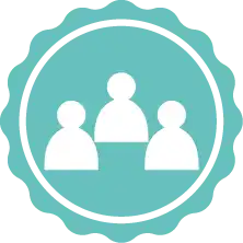 Icone badge pour le nombre de salarié