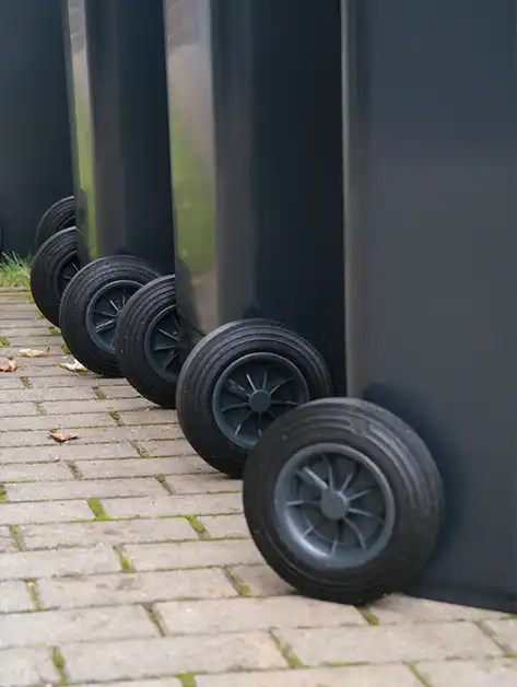 Poubelles extérieures
